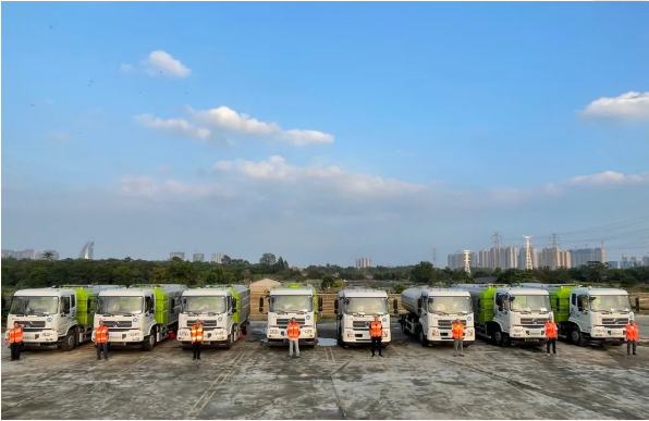 快！准！稳！Ebpay速度保障高明环卫项目高效进场 —— 山水之间，最是高明