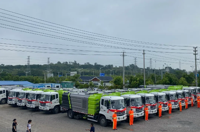 15天！Ebpay环境快速响应客户需求，顺利交付约3000万元环卫装备